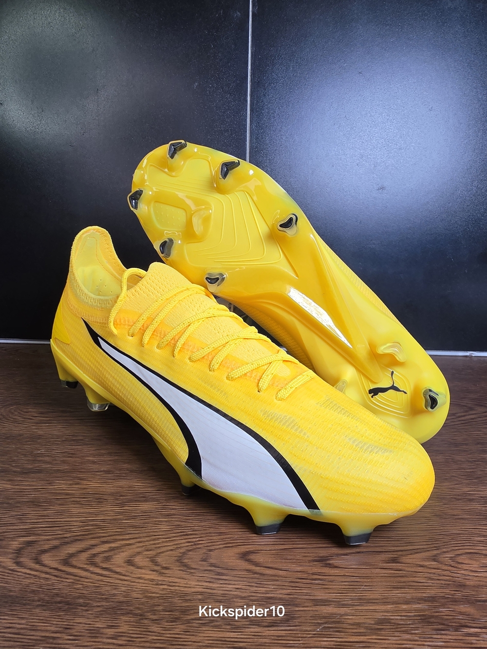 Puma Ultra Ultimate FG AG Women Size 9 Soccer Cleats Yellow Voltage 107507-04